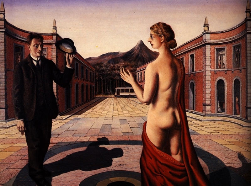 Salut by Paul Delvaux