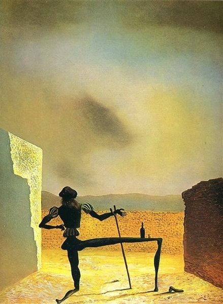 Salvador Dali, The ghost of Vermeer van Delft which can be used as a table