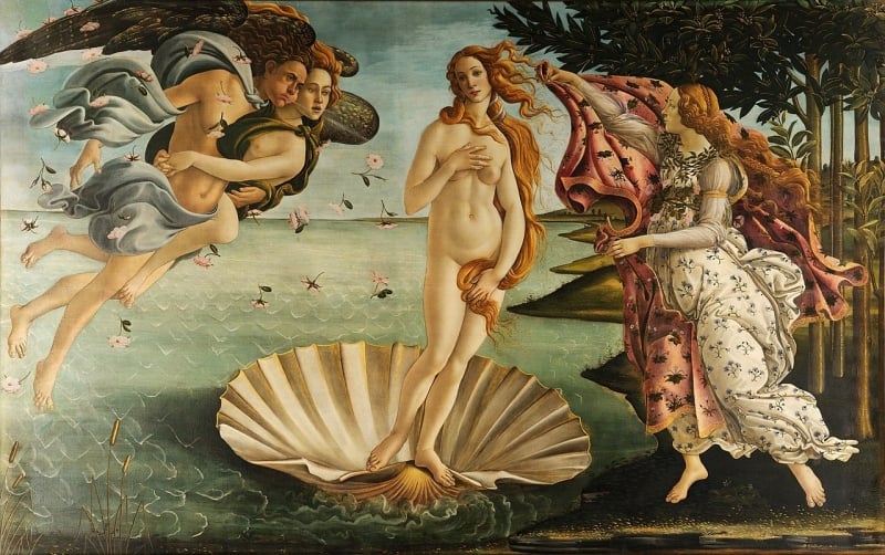 Sandro Botticelli, The Birth of Venus