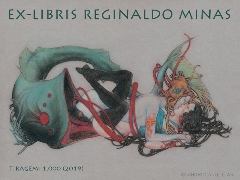 sandro castelli ex libris reginaldo minas