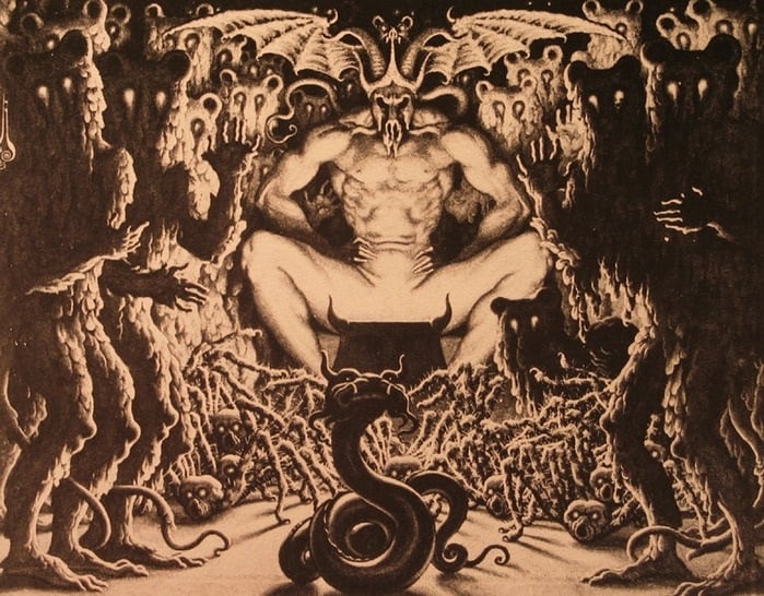 Satan by Nicholas aKlmakov