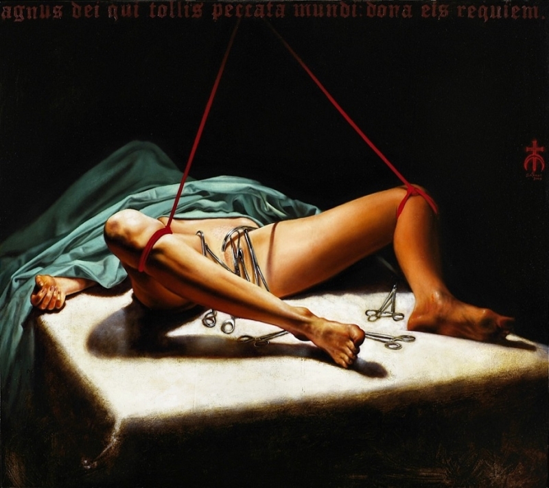 saturno butto Agnus Dei