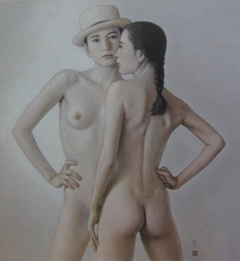 seigo takatsuka two nude females