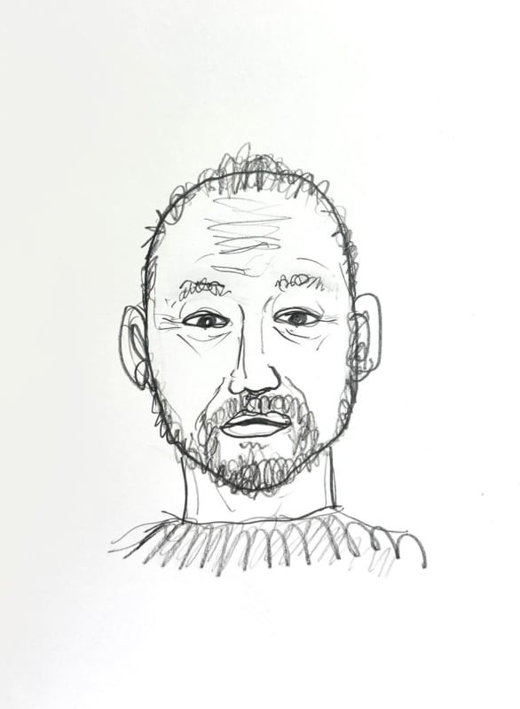 Self-Portrait BDSM illustrator Taku
