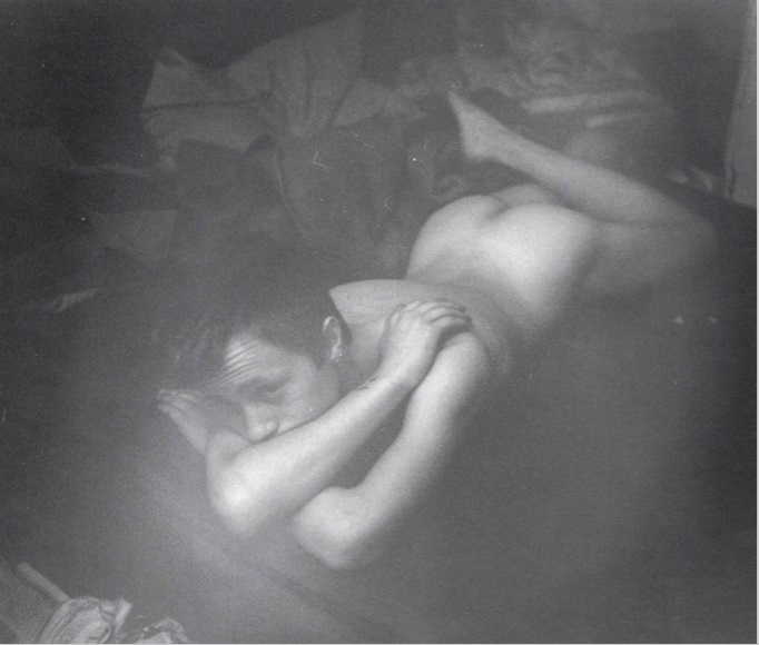 Self-portrait, Peter Christopherson Photography reclining nude man