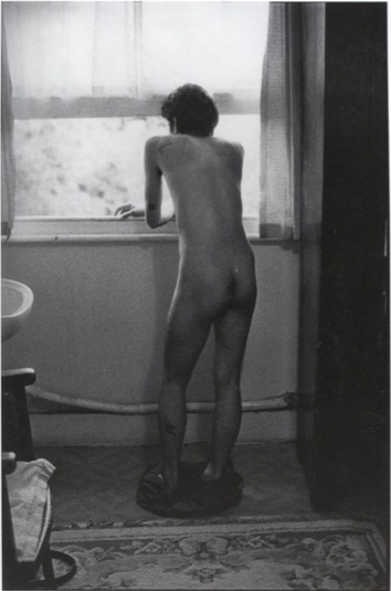Self-portrait, Peter Christopherson Photography reclining nude man at the window