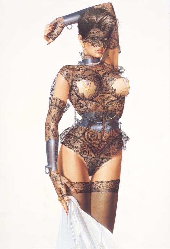 semi nude by Hajime Sorayama