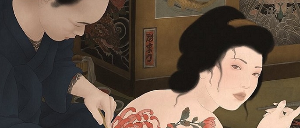 Sensual Homage to the Traditional Irezumi Tradition by Senju Shunga