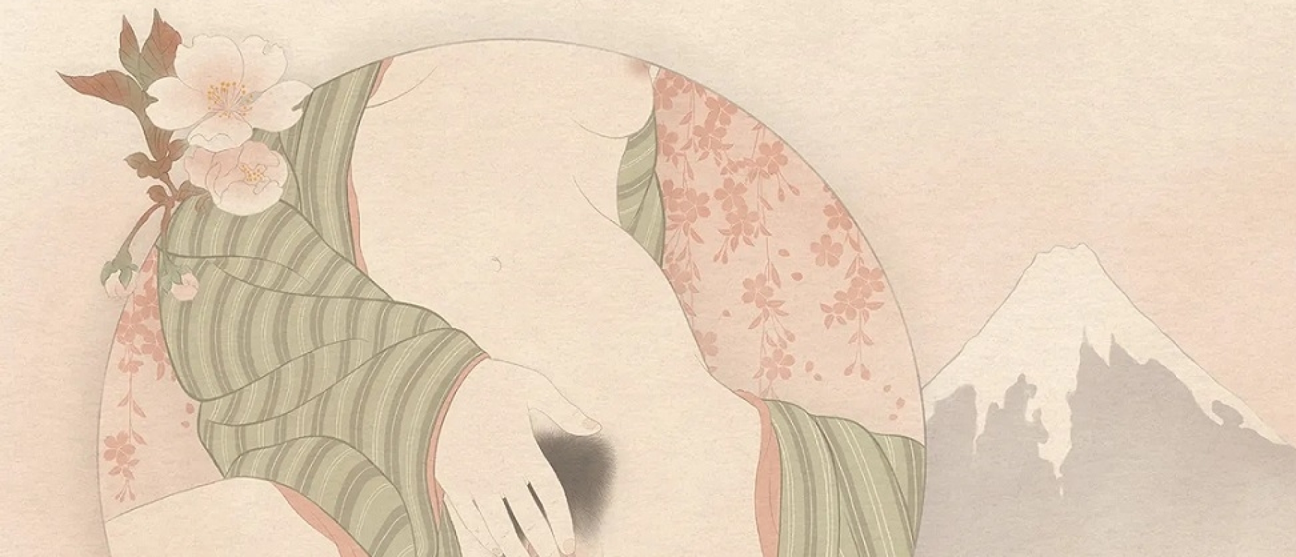 Senju Shunga's Erotic Ode to Hokusai's Fuji Series