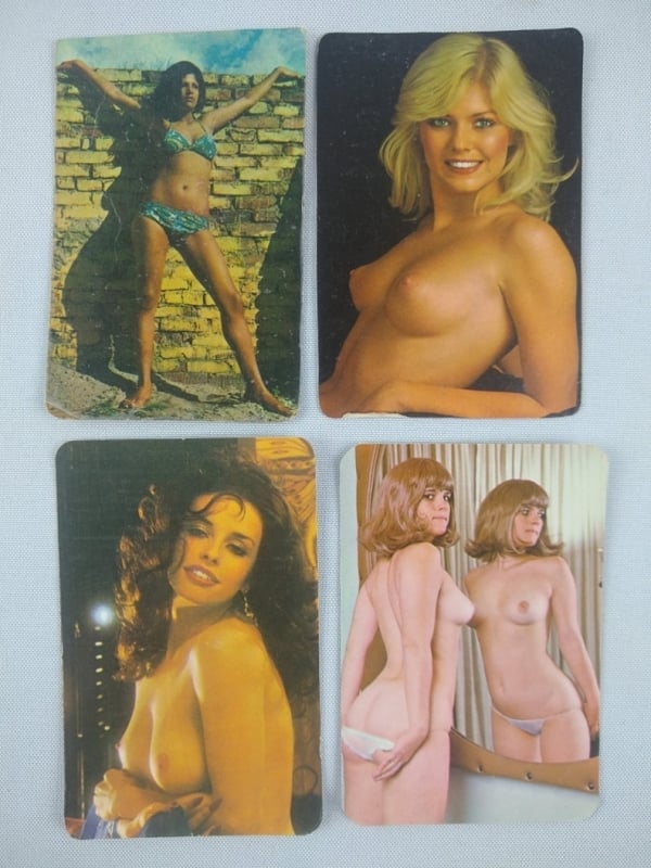 set of Naked Women Pocket Calendars