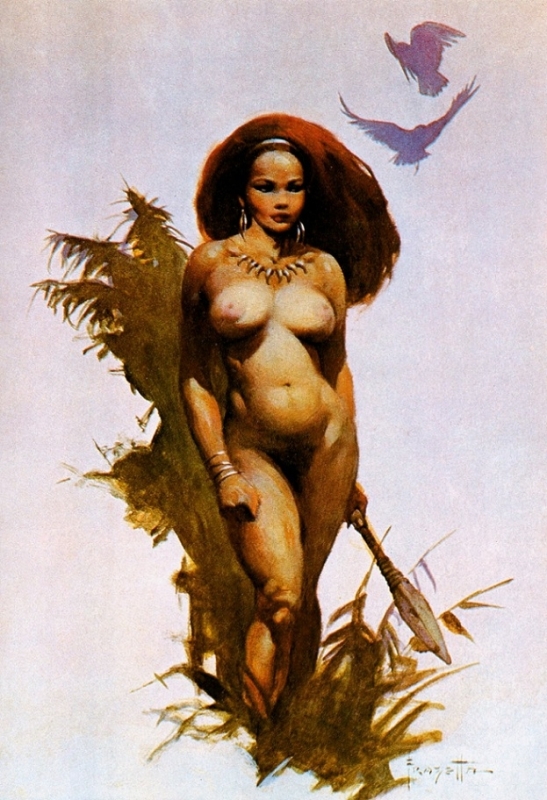 Shanna the she devil Frank Frazetta