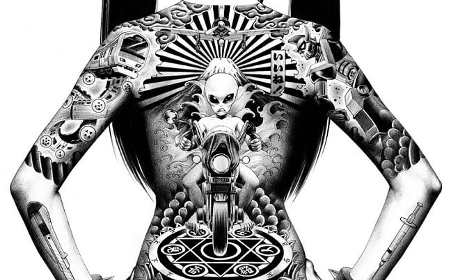 Shohei Otomo Subculture Girl detail