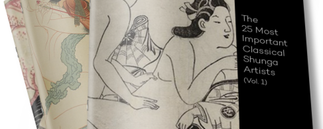 Free eBook on the 25 Most Important Classical Shunga Artists