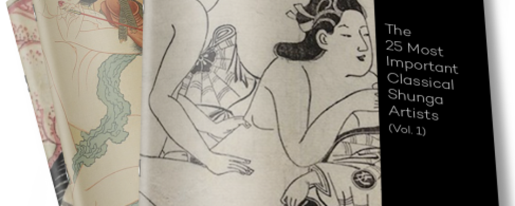 New Free eBook on the 25 Most Important Classical Shunga Artists