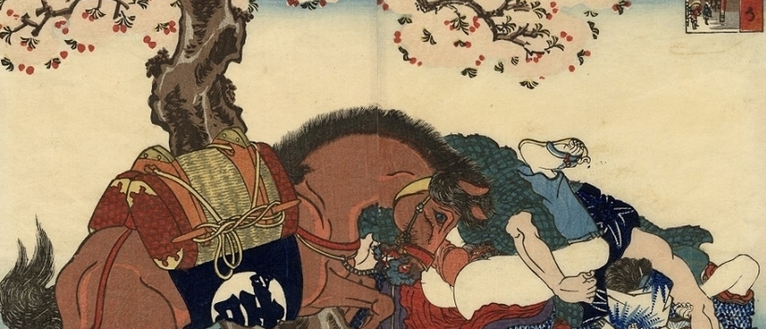 shunga horse Kunisada