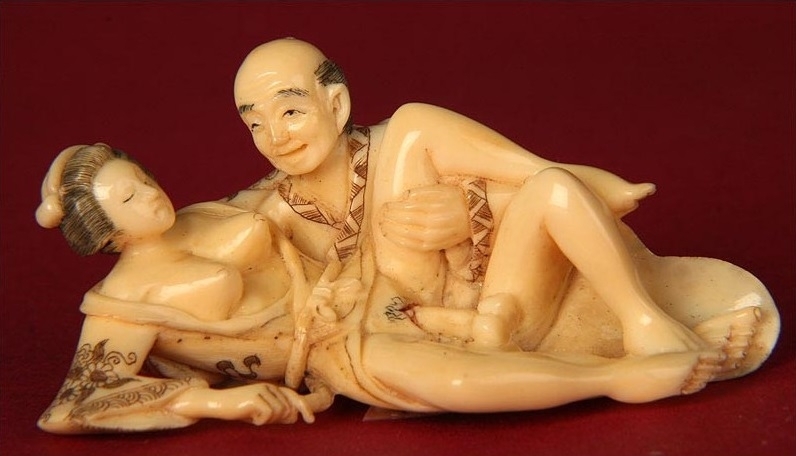 shunga netsuke