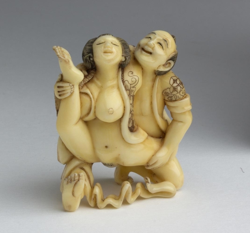 shunga netsuke art