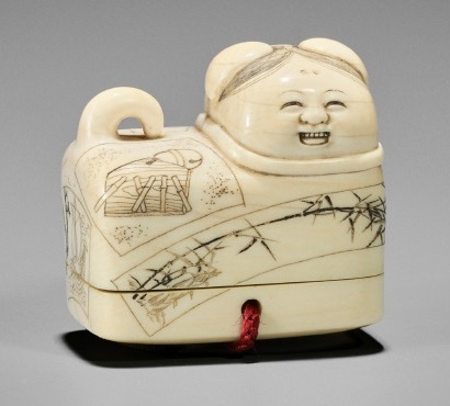 shunga netsuke box