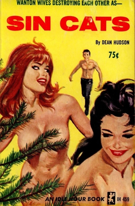 Sin Cats pulp cover