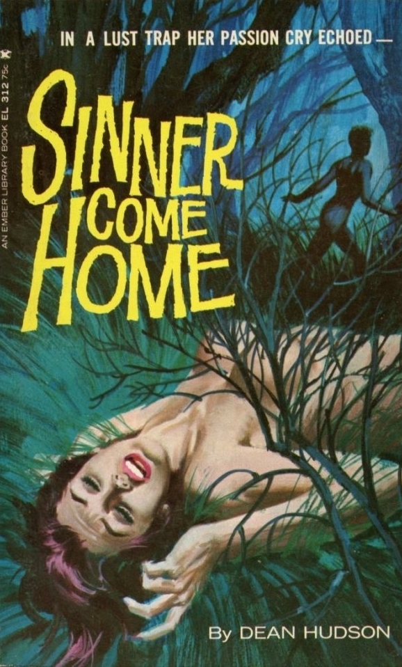 Sinner Come Home Pulp Novel Cover