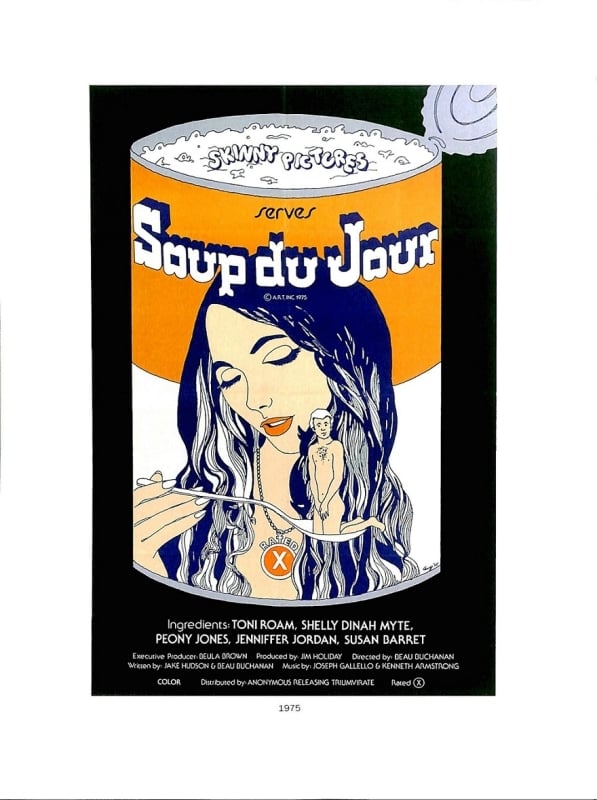 Soup du jour (1975) porn film poster
