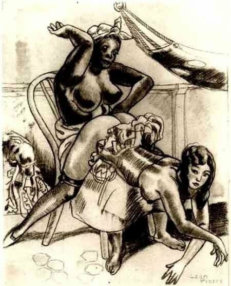 spanking by a black woman