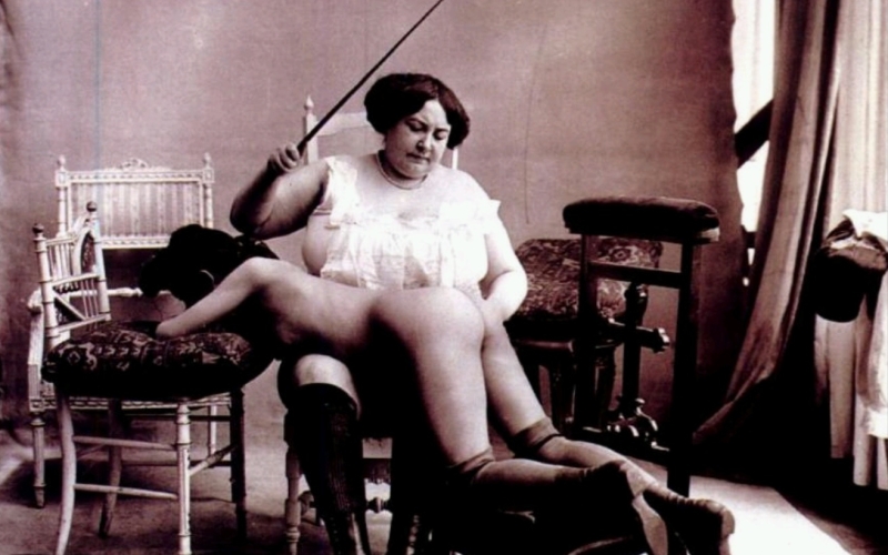 Spanking image from the 19th century, Rod Ashford's 1999