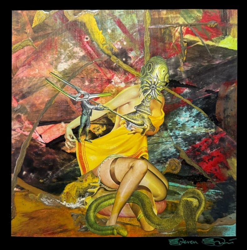 Steven Stapleton erotic collage art