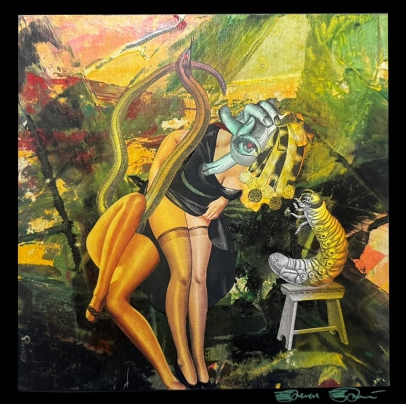 Steven Stapleton surreal collage