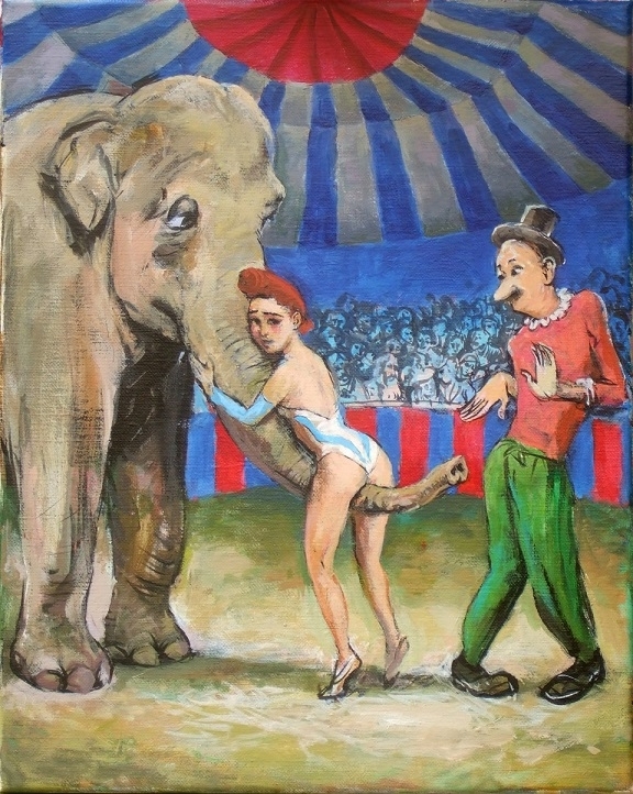 stu mead circus elephant