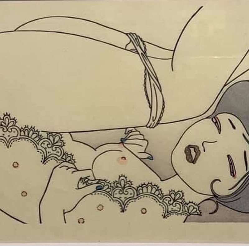 Sugawa Makiko erotic detail