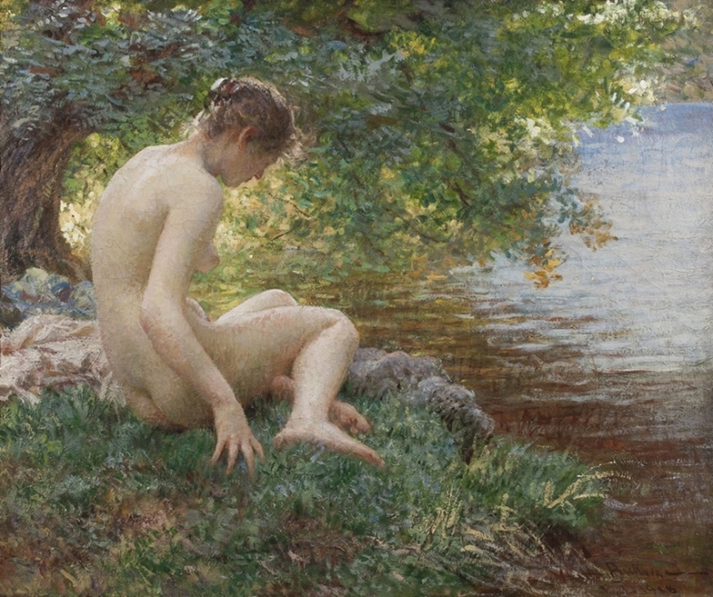 Sunny Day, 1908 by Vlaho Bukovac