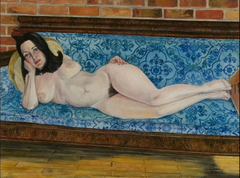 Sylvia Sleigh, Eleanor Antin, 1968 Oil on canvas Sylvia Sleigh, Eleanor Antin, 1968 Oil on canvas
