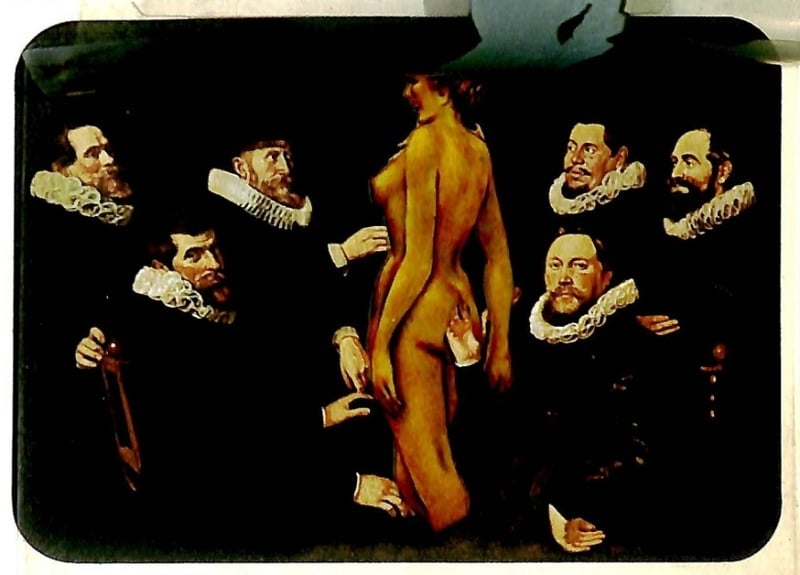 The Anatomy Lesson of Dr. Sebastien Egbertsz Dan Greenberg Nude