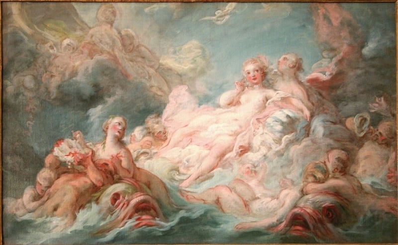 the birth of venus Jean Honore Fragonard