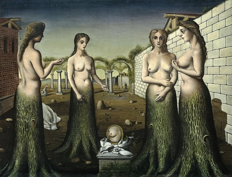 The Break of Day, July 1937 by Paul Delvaux