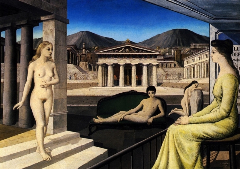 The Canape Vert Paul Delvaux