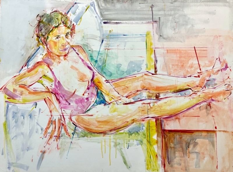 The Couch, 2026, oil on canvas, 60cm x 80cm The Couch, 2026, oil on canvas, 60cm x 80cm