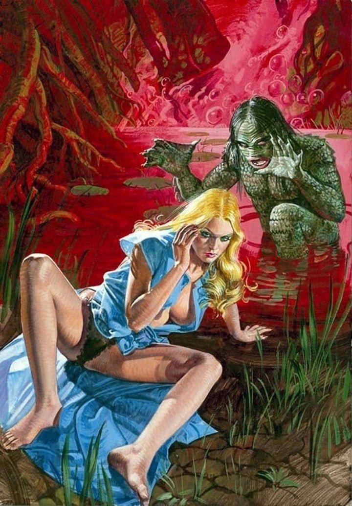 The Creature From The Black Lagoon, by Emanuele Taglietti