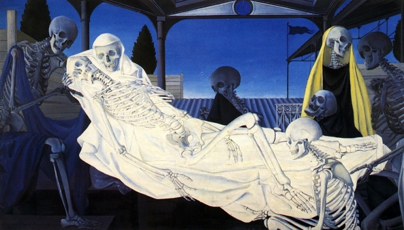 The Deposition, by Paul Delvaux