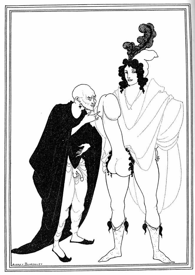 The examination of the herald aubrey beardsley