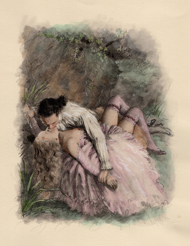 the fifth kiss by The Erotic Art of Paul-Émile Bécat the fifth kiss by The Erotic Art of Paul-Émile Bécat