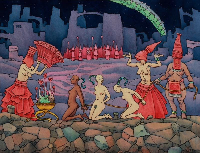 The first part of the graphic novel The Very Amazing Space Adventures of Auri, Luna and Probationary Constable Octavia Emweiss by Michael Hutter