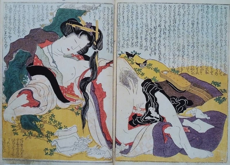 The Gods of Intercourse Hokusai