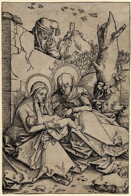 The Holy Family by Hans Baldung