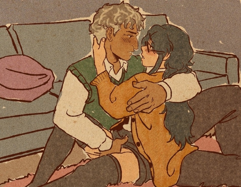 The look of passion by Gcubedart