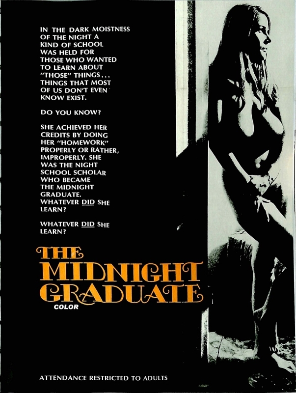 The Midnight Graduate (1970) porn poster