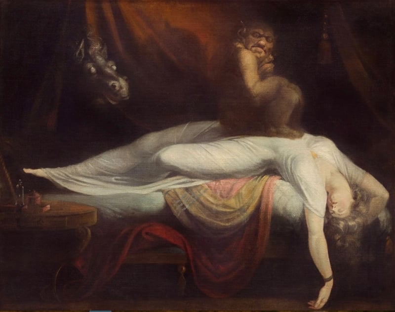 The Nightmare, 1781 by Henry Fuseli
