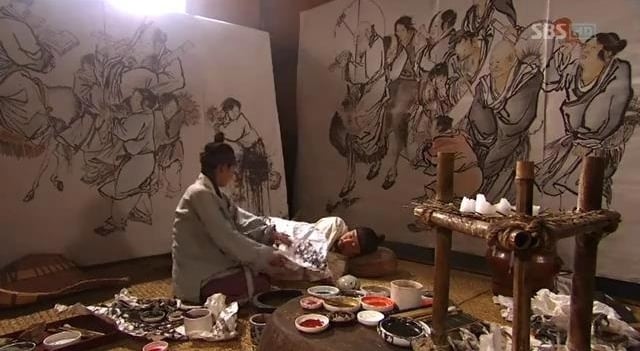 The Painter Of The Wind. Danwon and Hyewon