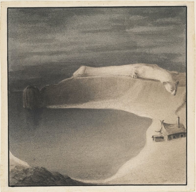 The Polar Bear by Alfred Kubin